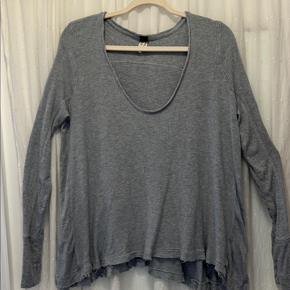Bundle(2) Free People We the Free Tops Women’s M Waffle Thermal Long Sleeve